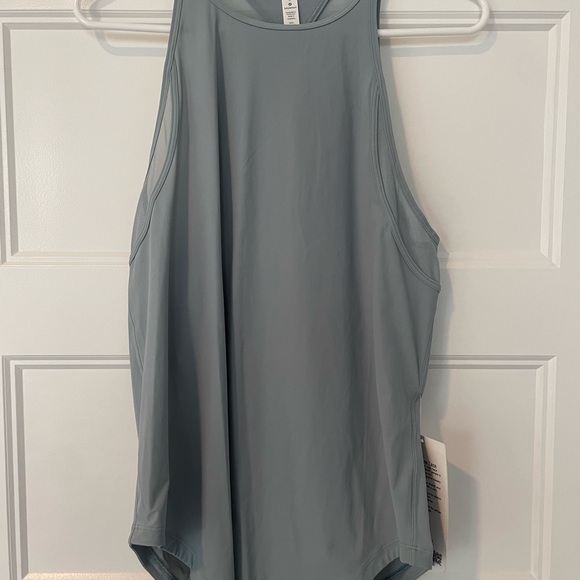 NWT Lululemon Run Off Route Tank Top - Blue Cast - Picture 5 of 8